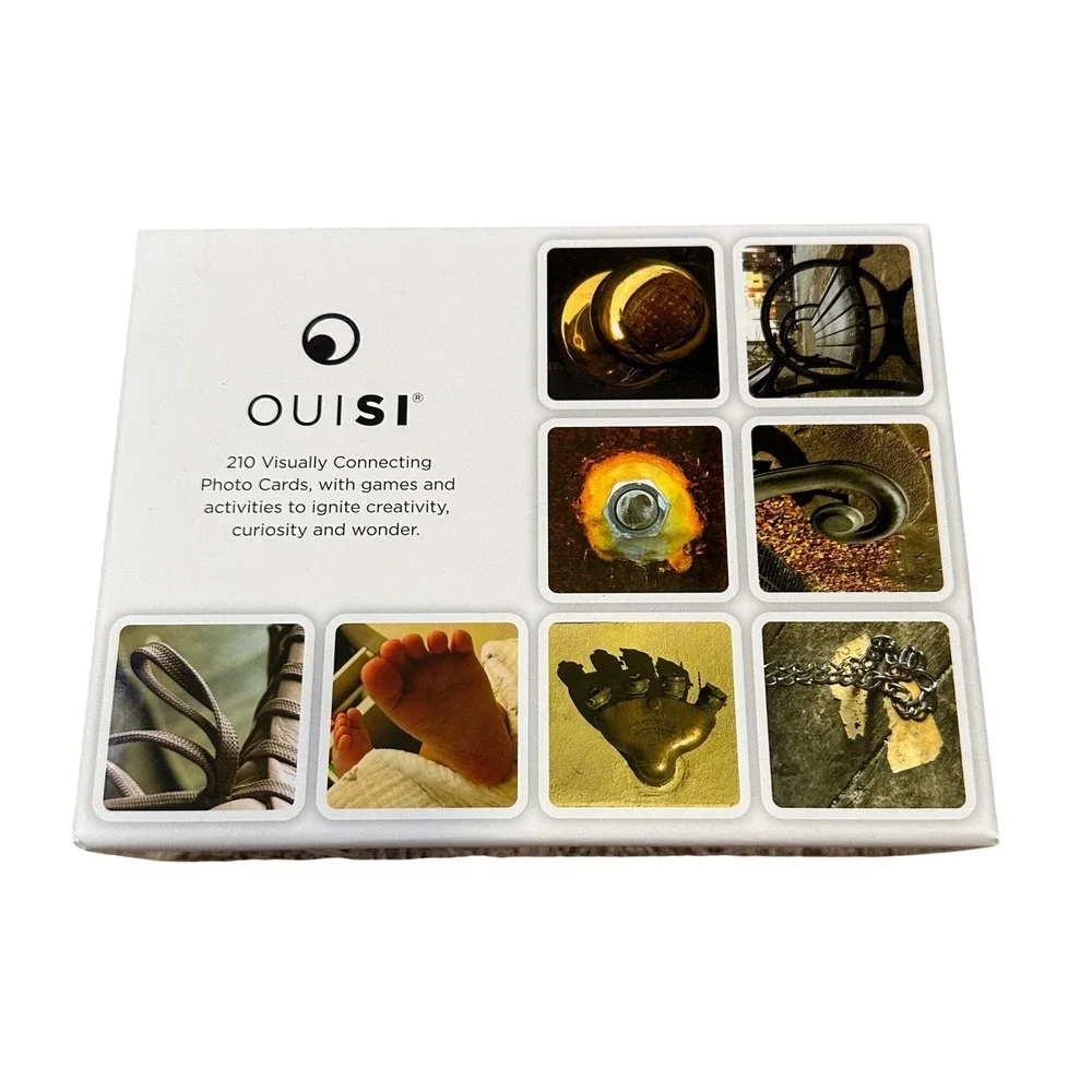 OuiSi Visually Connecting Photo Cards 210 Card Creative Game Ages 4-104 PSZ0923